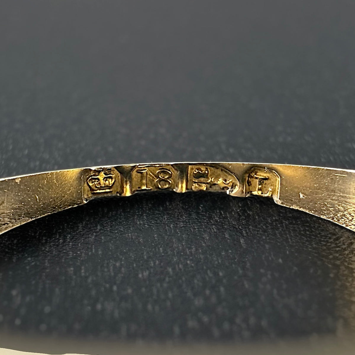 Antique Victorian 18ct Yellow Gold Ruby & Diamond Gypsy Ring – c.1895