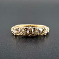 18ct Yellow Gold Antique Five-Stone Diamond Ring