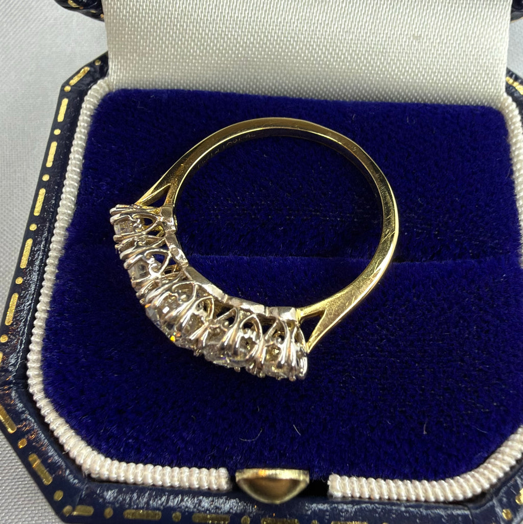 18ct gold 1.3ct Diamond Ring - Size L