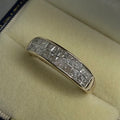 9ct Diamond Eternity Ring - Size P