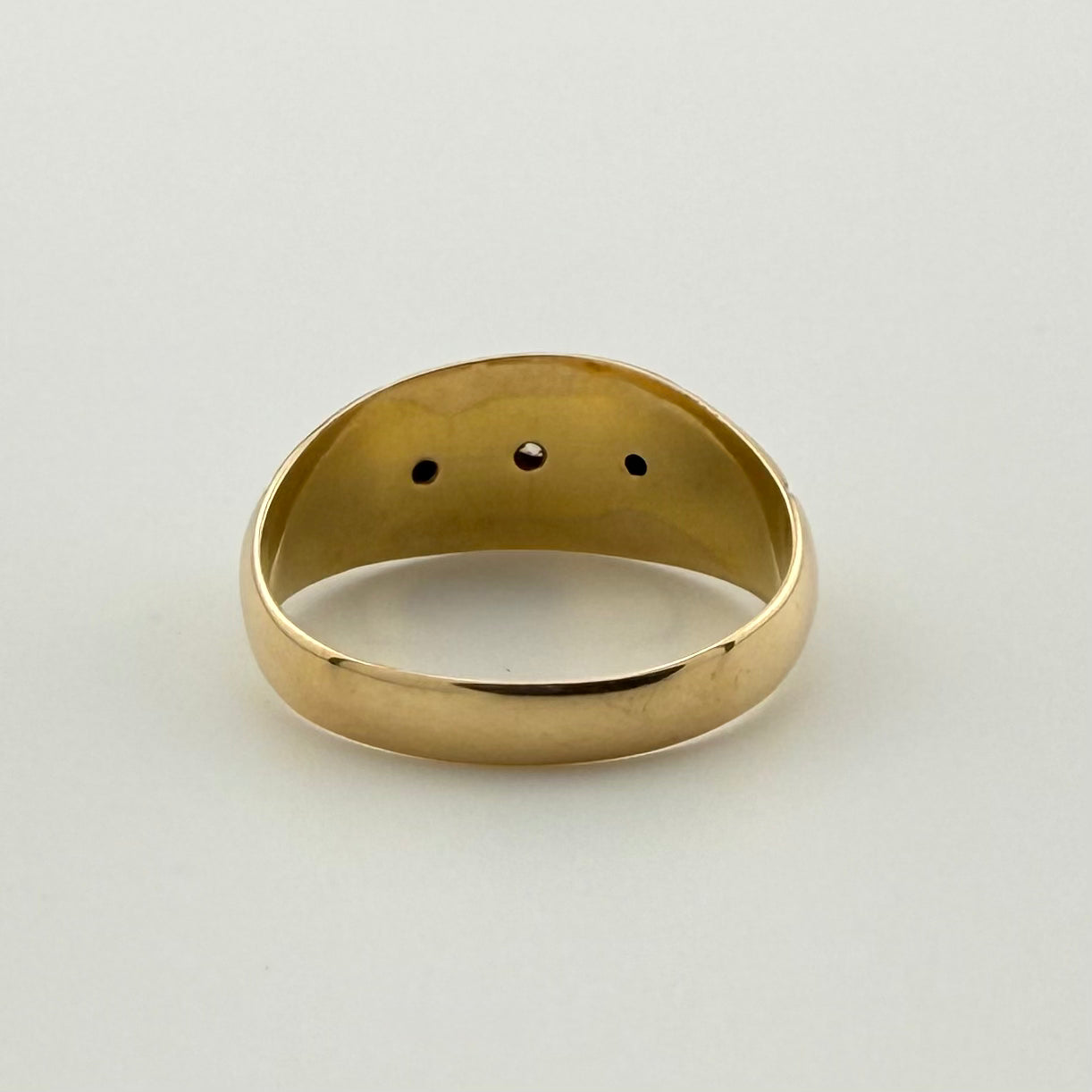 18ct Diamond Gypsy Ring - Size N